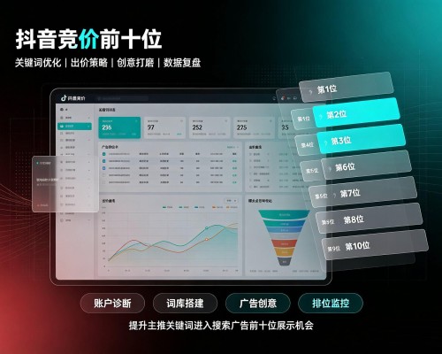 克东抖音搜索竞价